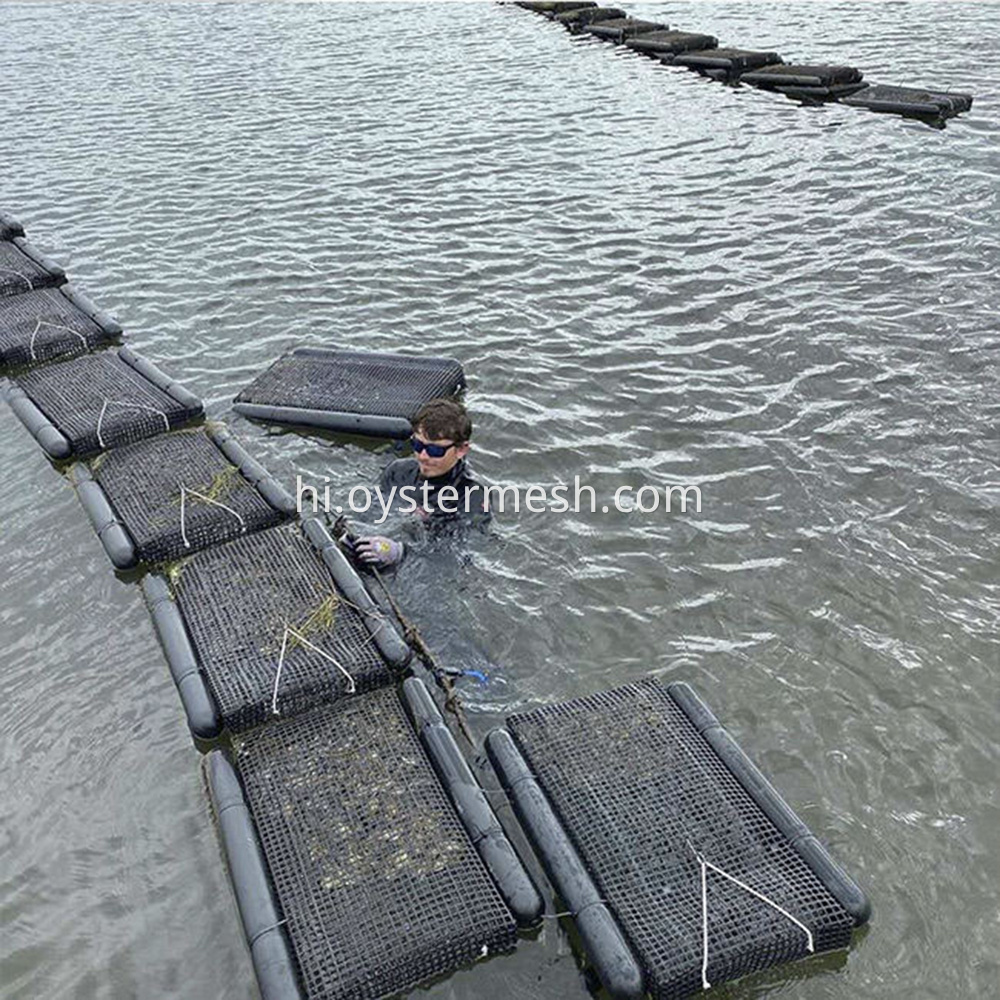 Oyster Mesh Bag with HDPE Floater